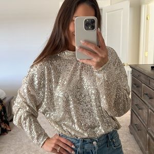 Sparkly top